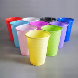 VASO PP 10 OZ DE COLORES